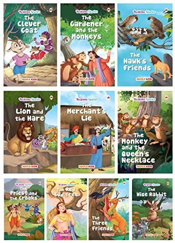 Buy Story Books for Kids - Bedtime Stories (Illustrated) (Set of 10 ...