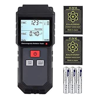 Proster EMF Meter Electromagnetic Field Radiation Detector Handheld ...