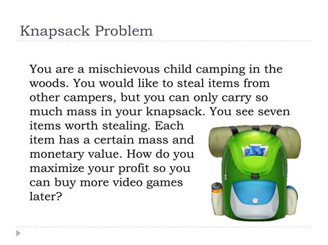 Image result for Knapsack Problem in Geeks