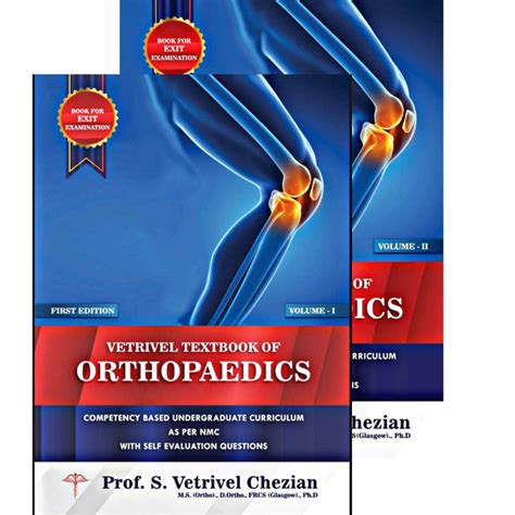 Vetrivel Textbook Of Orthopaedics - All India Book House