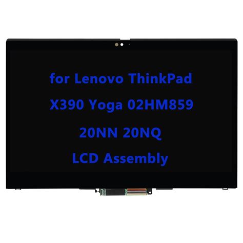 Daplinno 13.3" LCD Screen Replacement for Lenovo ThinkPad X390 Yoga ...