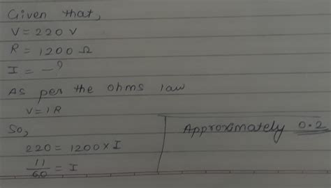 how much current will an electric bulb draw from 220 V source, if the ...