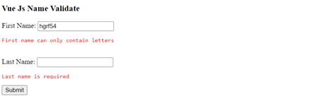 Image result for First Name Validation