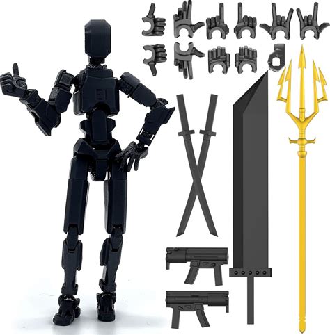 【Assembled】 T13 Action Figure Set, Giant Sword Titan 13 Robot Action ...