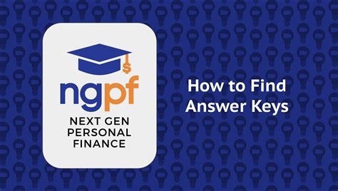 How To Find NGPF Answer Keys - Worksheets Library