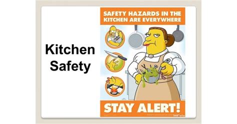 Kitchen Safety Signs