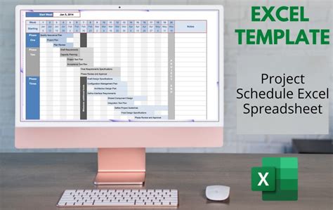 Project Schedule Schedule Excel Microsoft 的图像结果