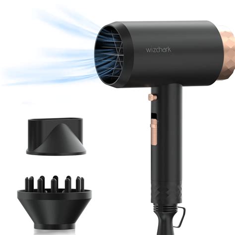 Buy Wizchark Hair Dryer with Diffuser, Ceramic Ionic Blow Dryer for ...