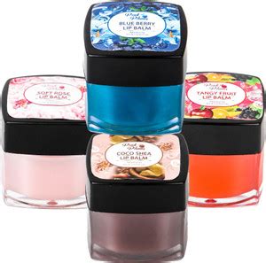 PINK PLUMS Lip Balm Combo for Moisturise Dry & Cracked Lips LB304(Each ...