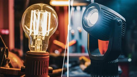 Image result for LED vs Halogen Light Bulbs