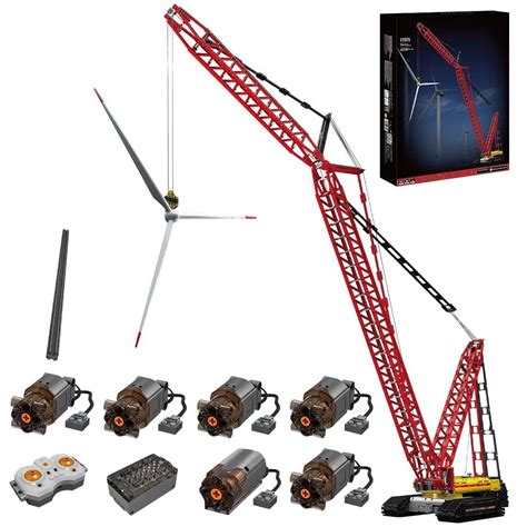 QOVO Crane Remote Control Construction Crane with Motors, RC Crawler ...