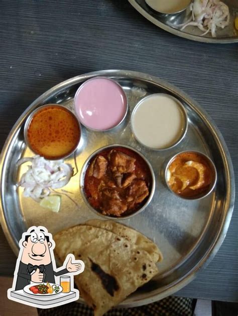 Menu at Sawali Dhaba, India, C52V+XCM