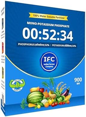 IFC NPK 00:52:34 (Mono Potassium Phosphate) Water Soluble Fertilizer ...