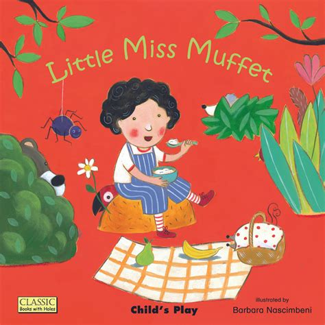 Little Miss Muffet Board Book (With Holes) - Every Educaid