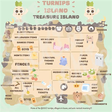 Duckie's ACNH Treasure Island Server - Turnips Island (FREE) | Treasure ...