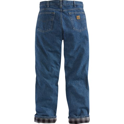 Carhartt Men's Relaxed Fit Flannel-Lined Jeans - 30in. Waist x 30in ...