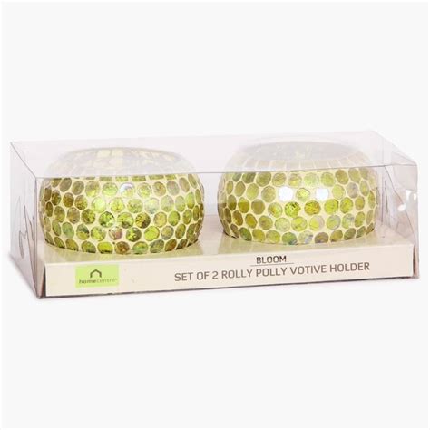 Buy Splendid Rolly Polly Votive- Set Of 2 from Home Centre at just INR ...
