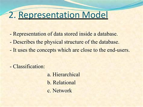 Image result for Database Models Types Chart Types