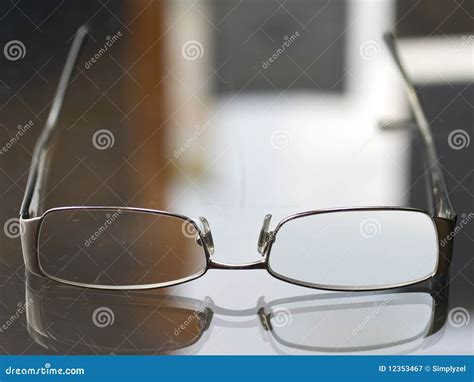 Upside Down Glasses stock image. Image of shining, black - 12353467