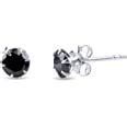 Nemichand Jewels CZ 925 Pure Sterling Silver Black Single Stone ...