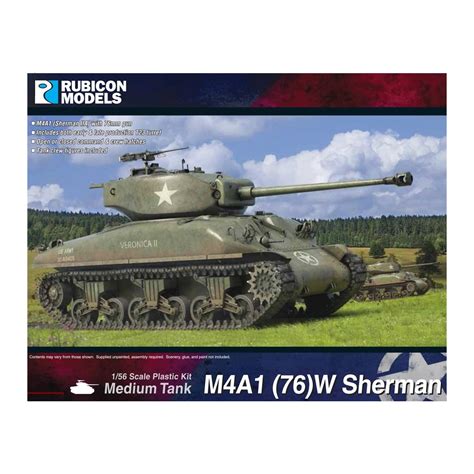 Buy M4A1(76) W Sherman - LH - Miniatures games - Rubicon Models
