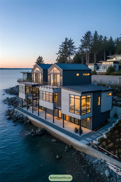 23 Modern Waterfront House Designs with Breathtaking Views