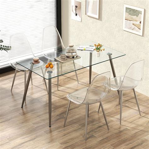 Elegant Small Dining Table Set Glass – Durable & Stylish Glassware for ...