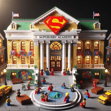 27 AI ideas for Lego MOCs Superhero Academy – How to build it