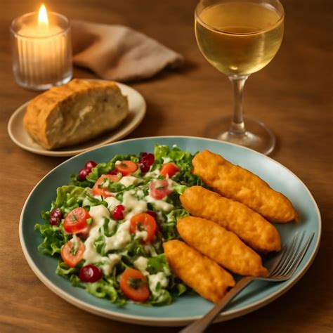 Air Fried Chicken Tender Salad: Crispy Meets Fresh in Every Bite Air ...