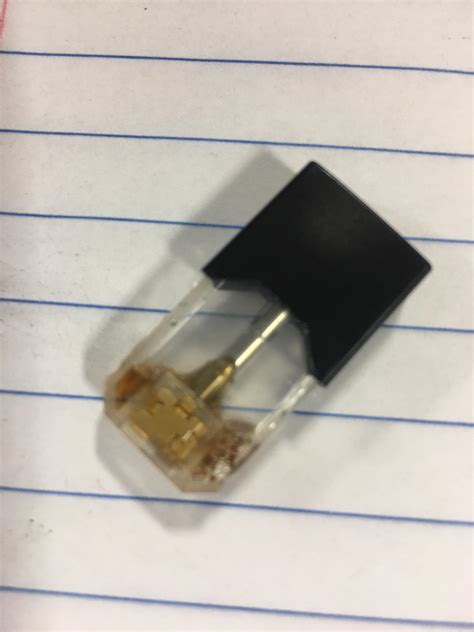 Never had this happen before. This is a mint juul pod so it’s usually ...