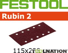 Festool Accessories 499030 Sandpaper Rubin 2 STF 115x228/10 P40 RU/50