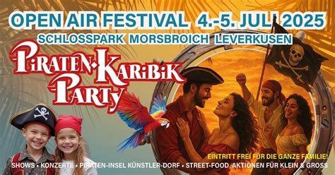 Piraten-Karibik Party - Open Air Tanzfestival, Schlosspark Morsbroich ...