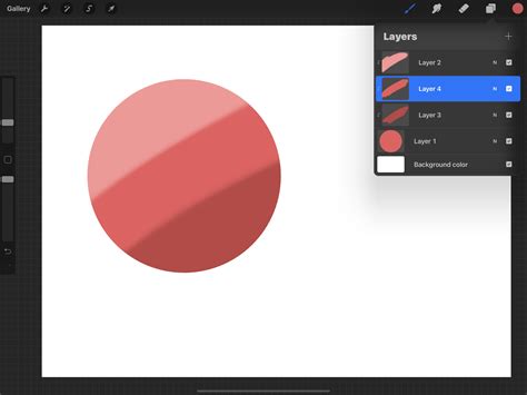 Procreate Layer Mask 的图像结果