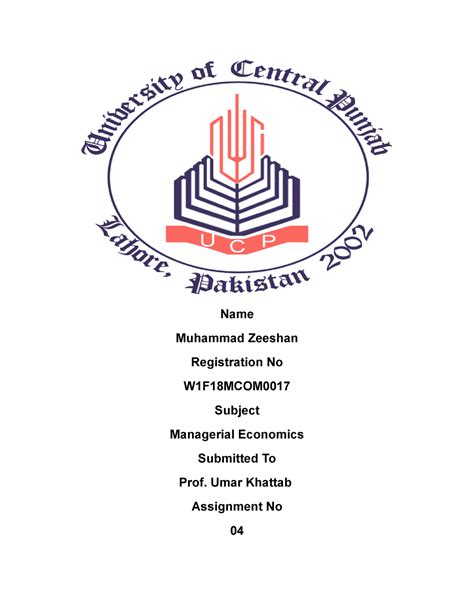 Zeeshan Managerial Economics - managerial economics - IIM Kozhikode ...