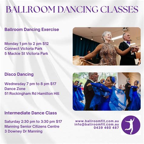 Perth Ballroom Dancing lessons offered by Ballroom Fit are fun.