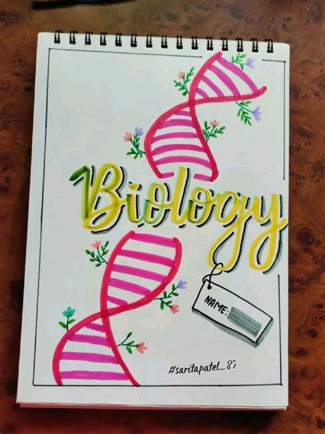 Biology Front Page Design 的图像结果