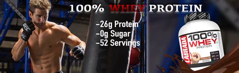 Labrada 100% Whey Protein (26g Protein, 0g Sugar, Whey Protein ...