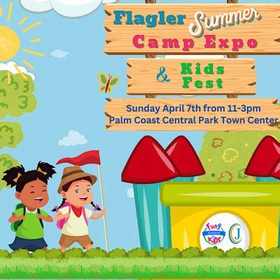 Flagler Summer Camp Expo & Kids Fest Tickets, Central Park, Palm Coast ...