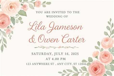 Image result for Wedding Invitation Card Design