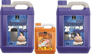 ZIVANTIX Liquid Detergent Top Load 5L & Top&Front Load 5L & Dish Wash ...