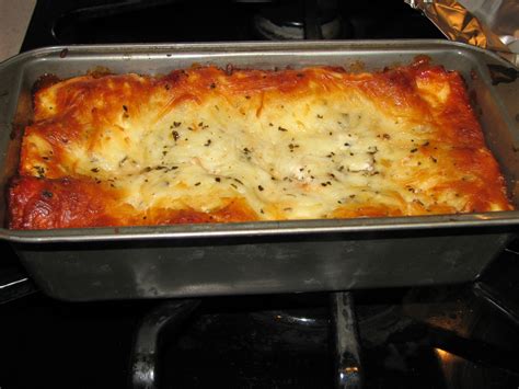 Feeding Four: Easy Bread Pan Lasagna
