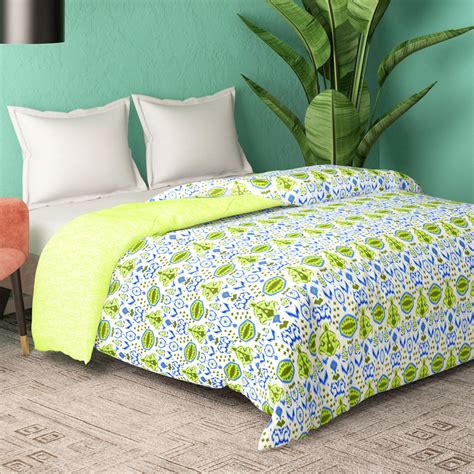 Buy PORTICO Marvella Cotton Printed Double Comforter from Portico at ...