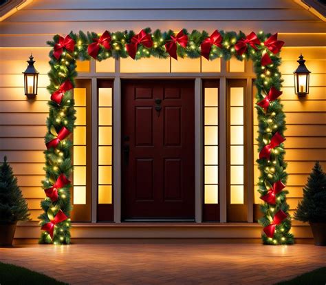 Light Up Your Holidays in Minutes with Pre-Lit Outdoor Garlands and ...