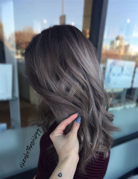 Greige hair | Rooty Ash Blonde | Rooty Grey Hair | Elizabethashleyy Ash ...