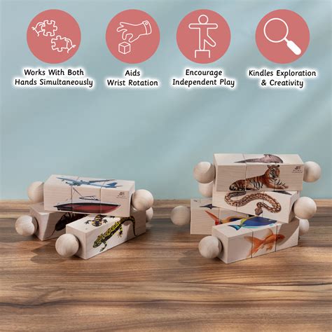 Wooden puzzle for toddler|Montessori Animal puzzle India-Ariro toys