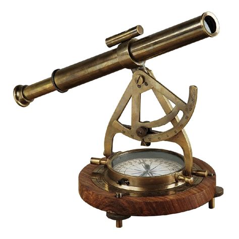TEODOLITO-BRÚJULA latón---Largo: 37 -Alto: 26 cm | Naval Chicolino