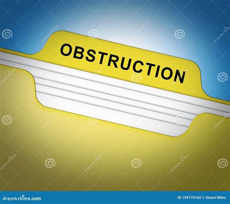 Obstruction of Justice and Corruption Folder Meaning Impeding a Legal ...