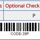 Image result for Code 39 Barcode Example