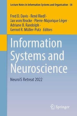 Buy Information Systems and Neuroscience: NeuroIS Retreat 2022: 58 ...