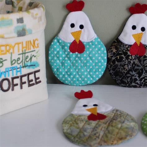 Quilted Mug Rug Patterns - Etsy